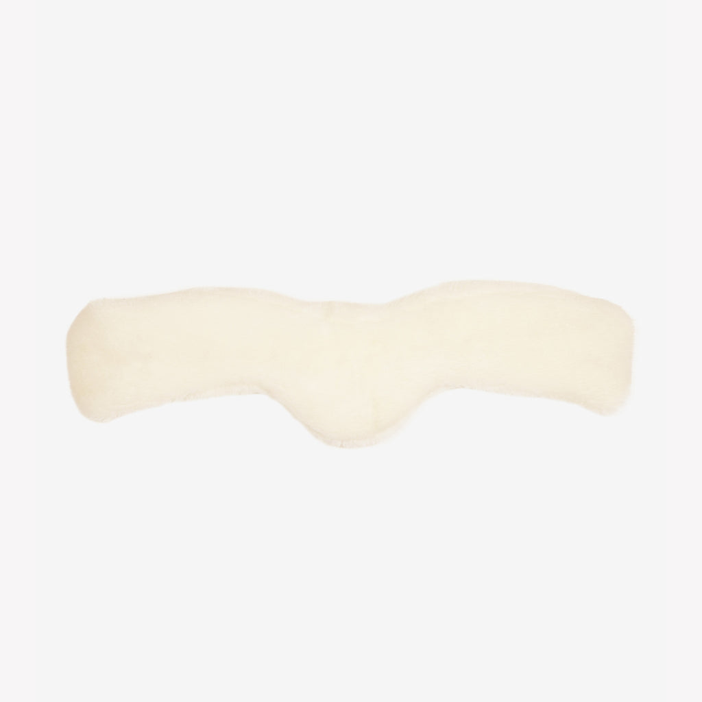 LeMieux Merino+ Anatomic Dressage Girth Cover - Natural