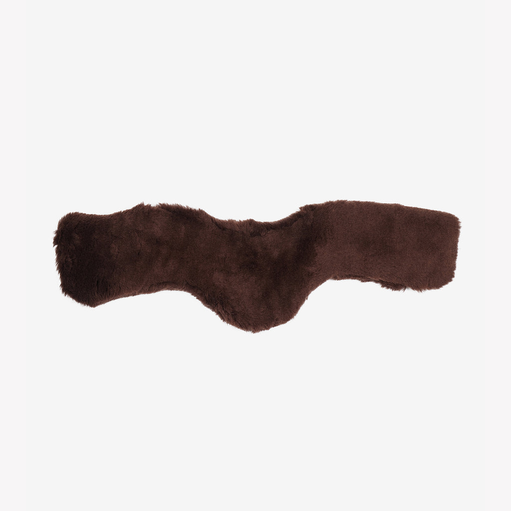 LeMieux Merino+ Anatomic Jumping Girth Cover - Brown