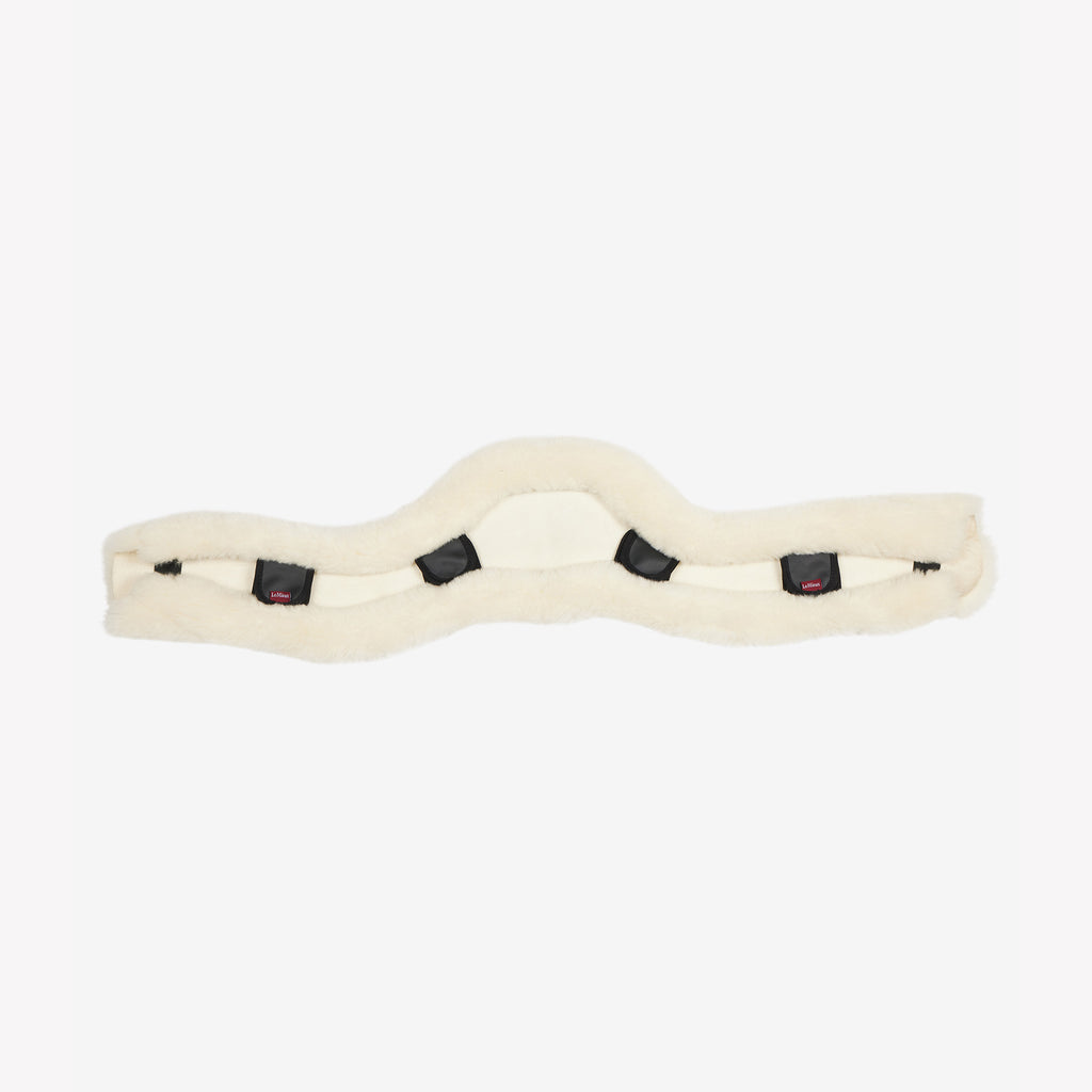 LeMieux Merino+ Anatomic Jumping Girth Cover - Natural
