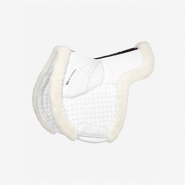 LeMieux Merino+ ProSorb Hunter Saddle Pad - White