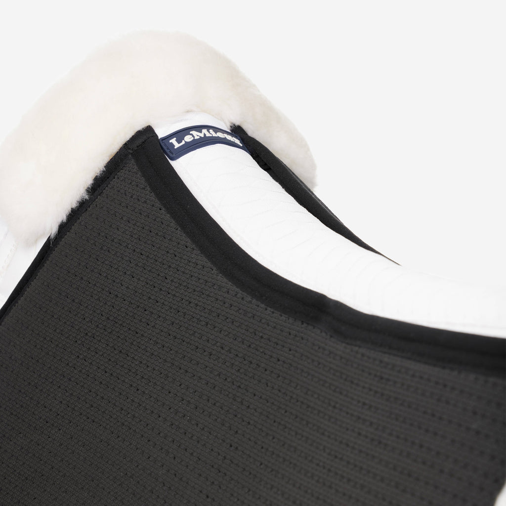 LeMieux Streamline Half Pad - White/White