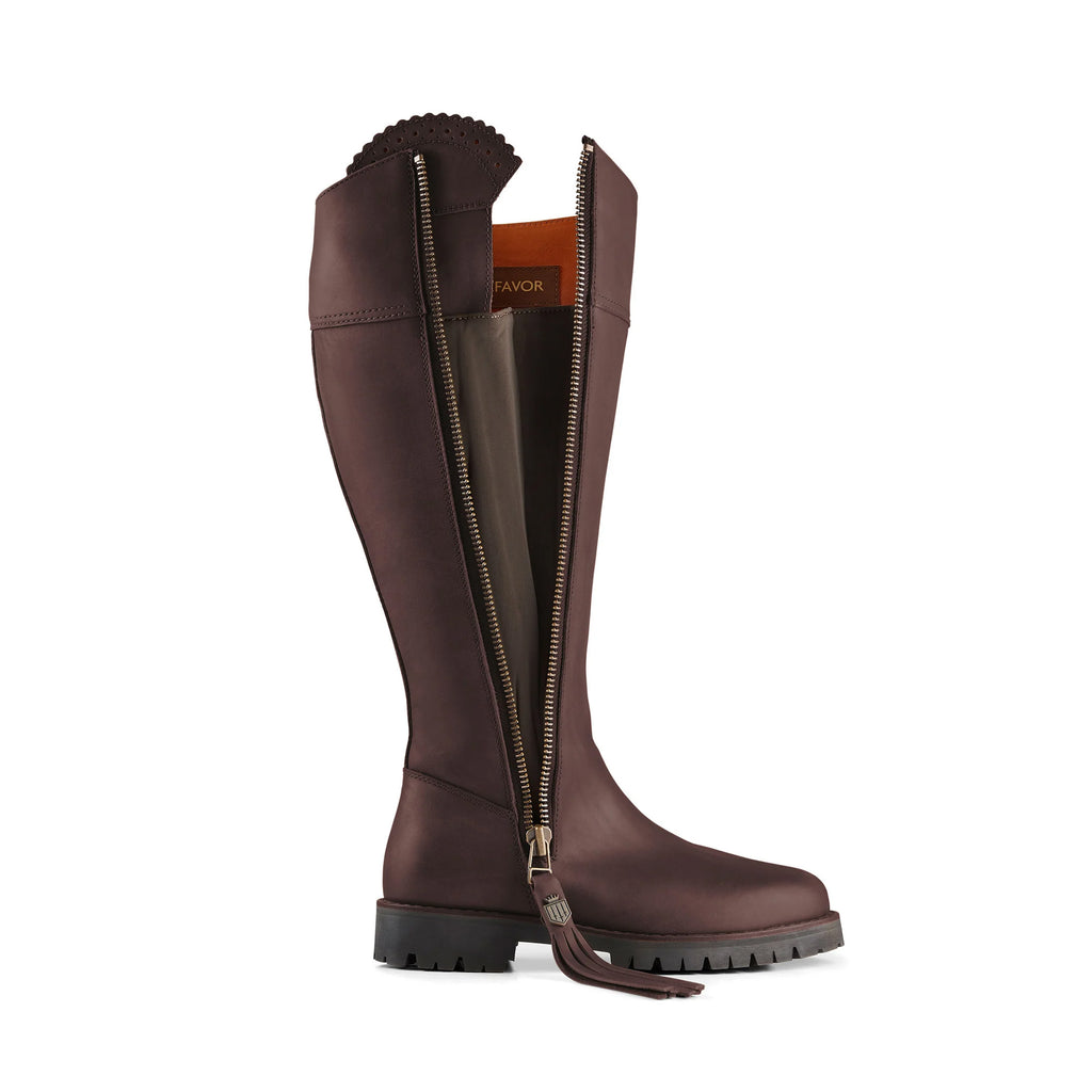 Fairfax and Favor Explorer Boot - Mahogany