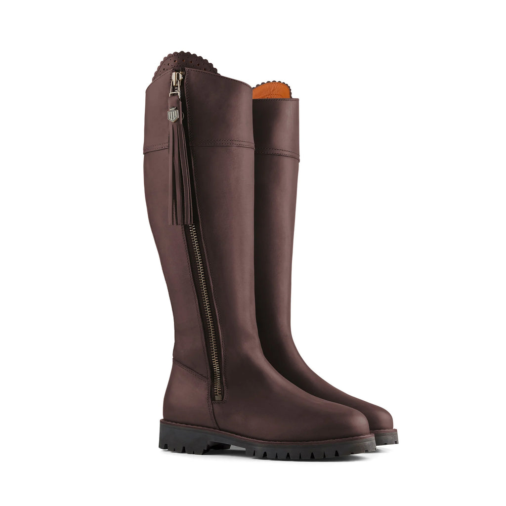 Fairfax and Favor Explorer Narrow Fit Boot - Mahogany