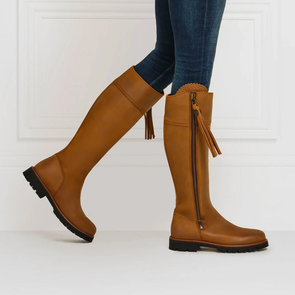 Fairfax and Favor Explorer Narrow Fit Boot - Oak