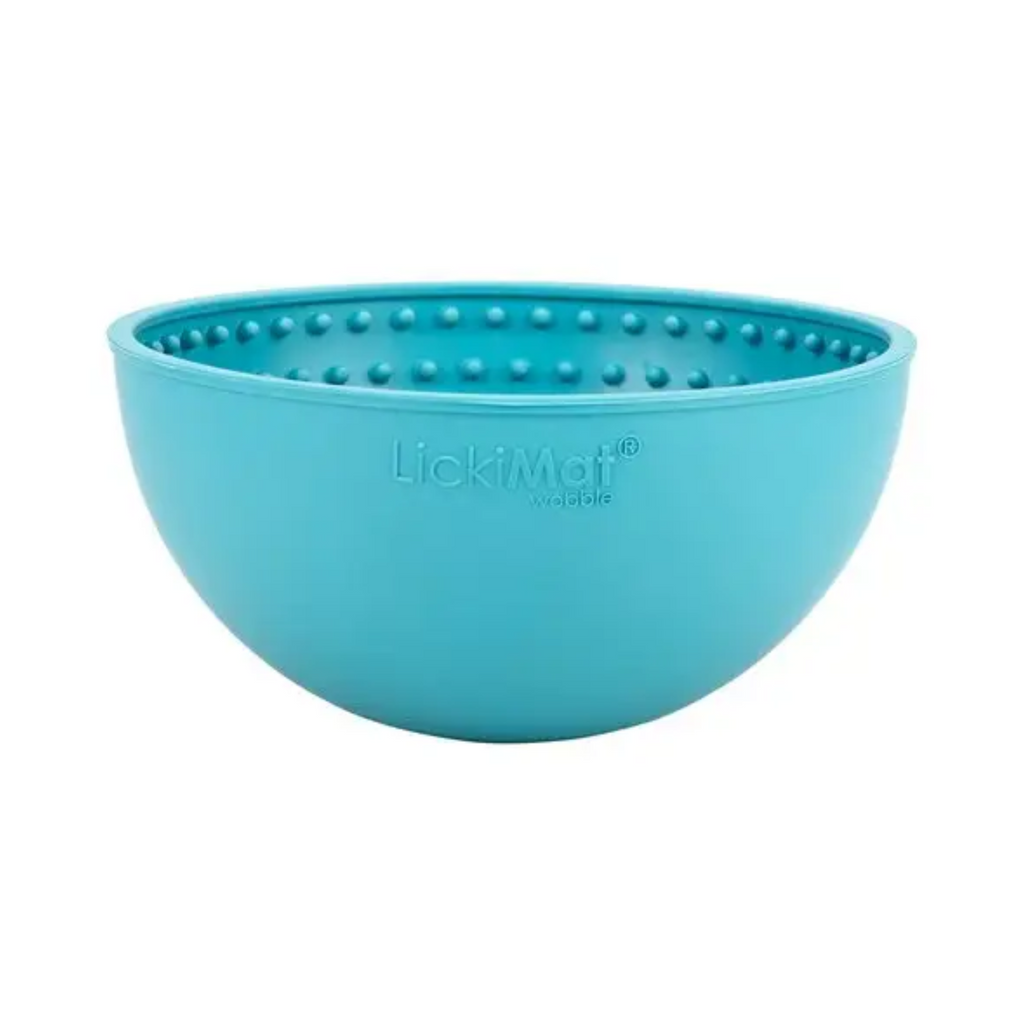 LickiMat Wobble Bowl - Turquoise