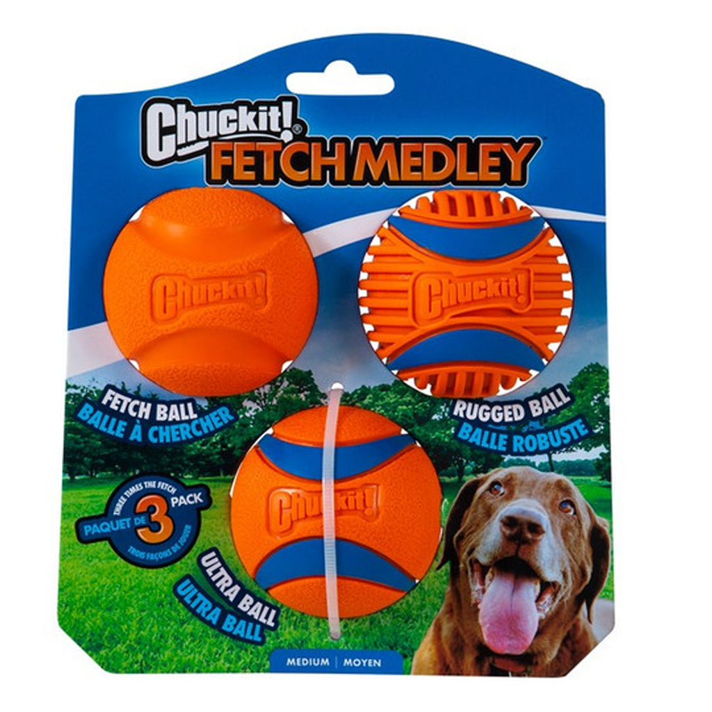 Chuckit Fetch Medley - 3 Pack