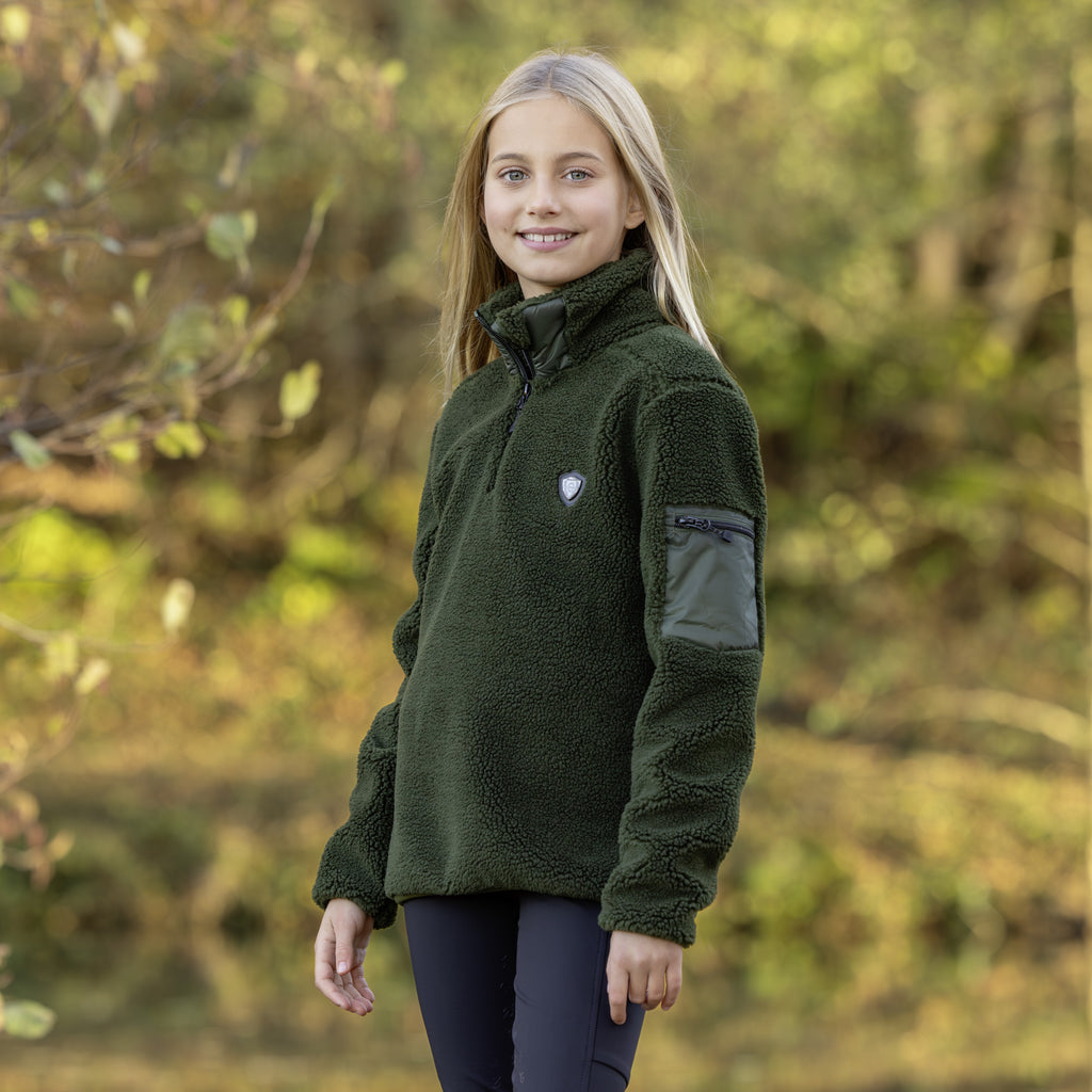 Covalliero Kids Sweater - Opal Green