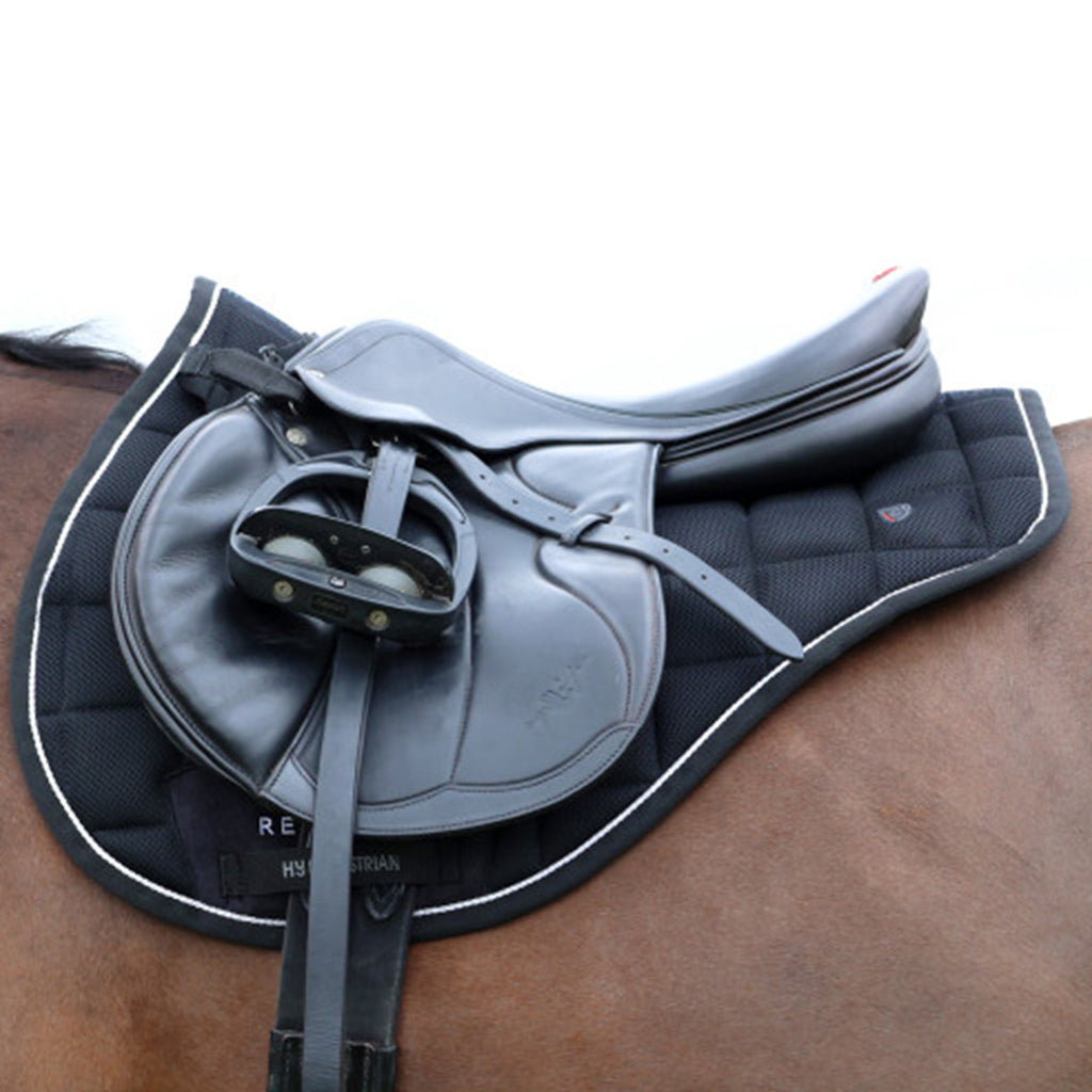 Hy Equestrian Pro Reaction 3D Mesh Saddle Pad - Black