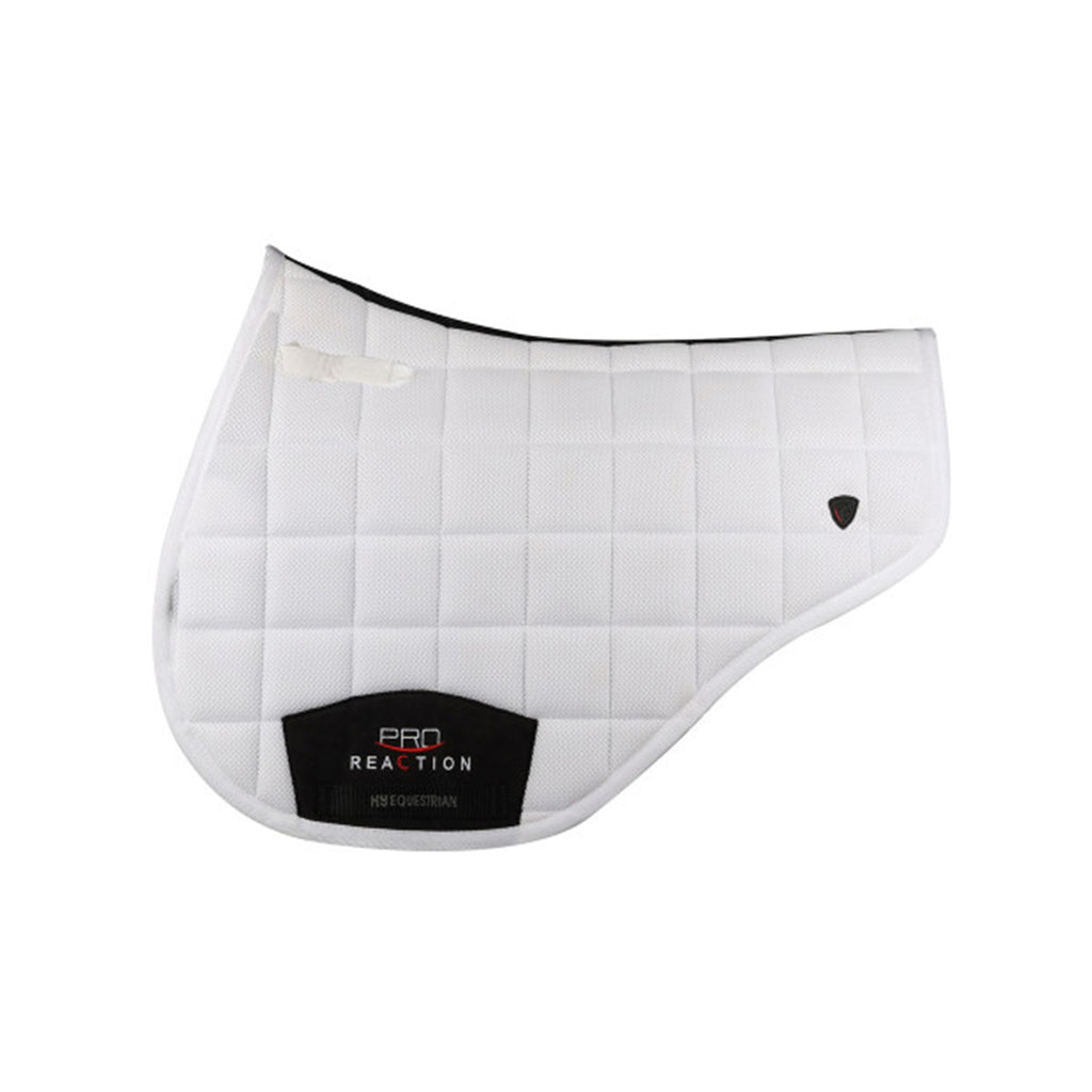 Hy Equestrian Pro Reaction 3D Mesh Saddle Pad - White