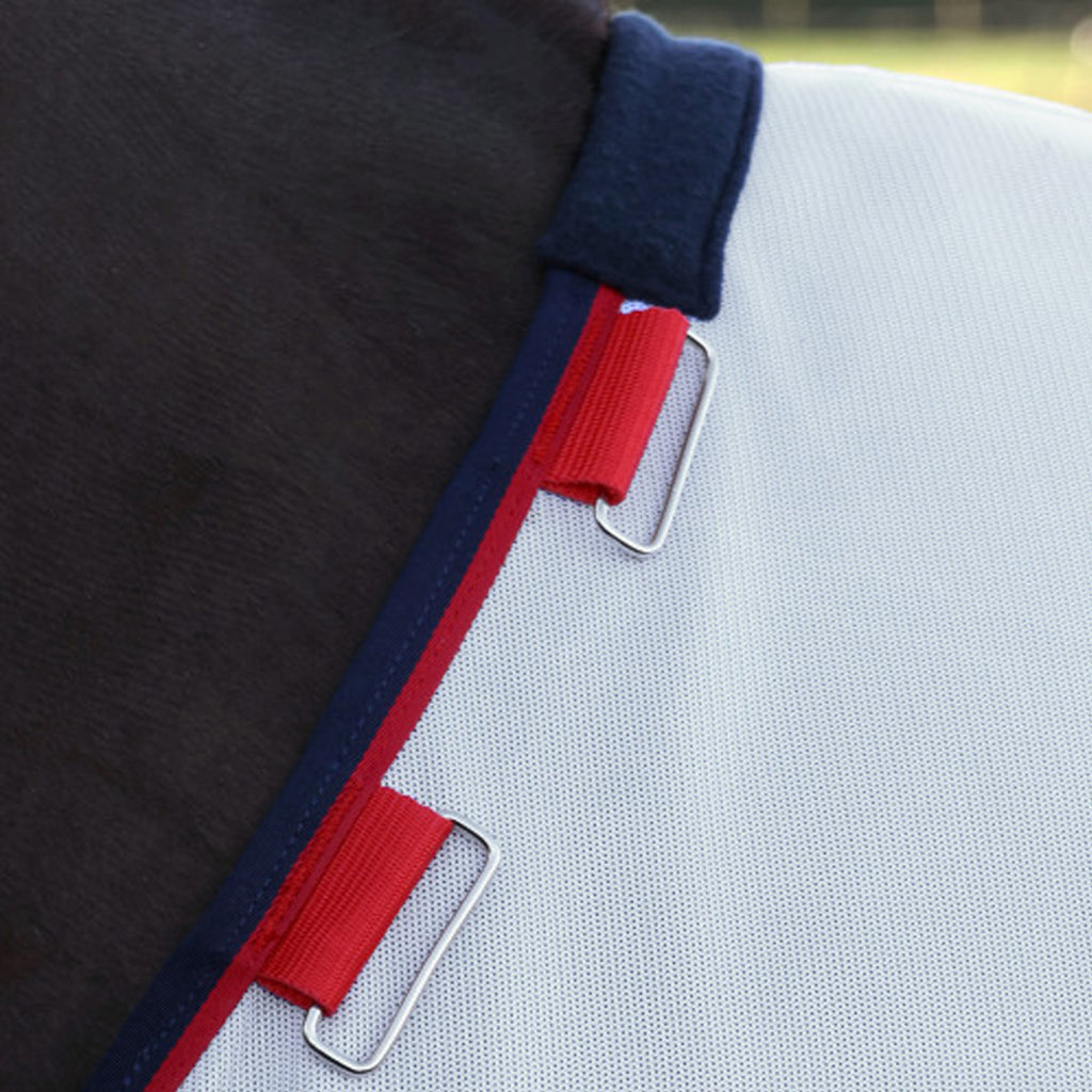 HyCONIC Fly Rug With Detachable Neck - White