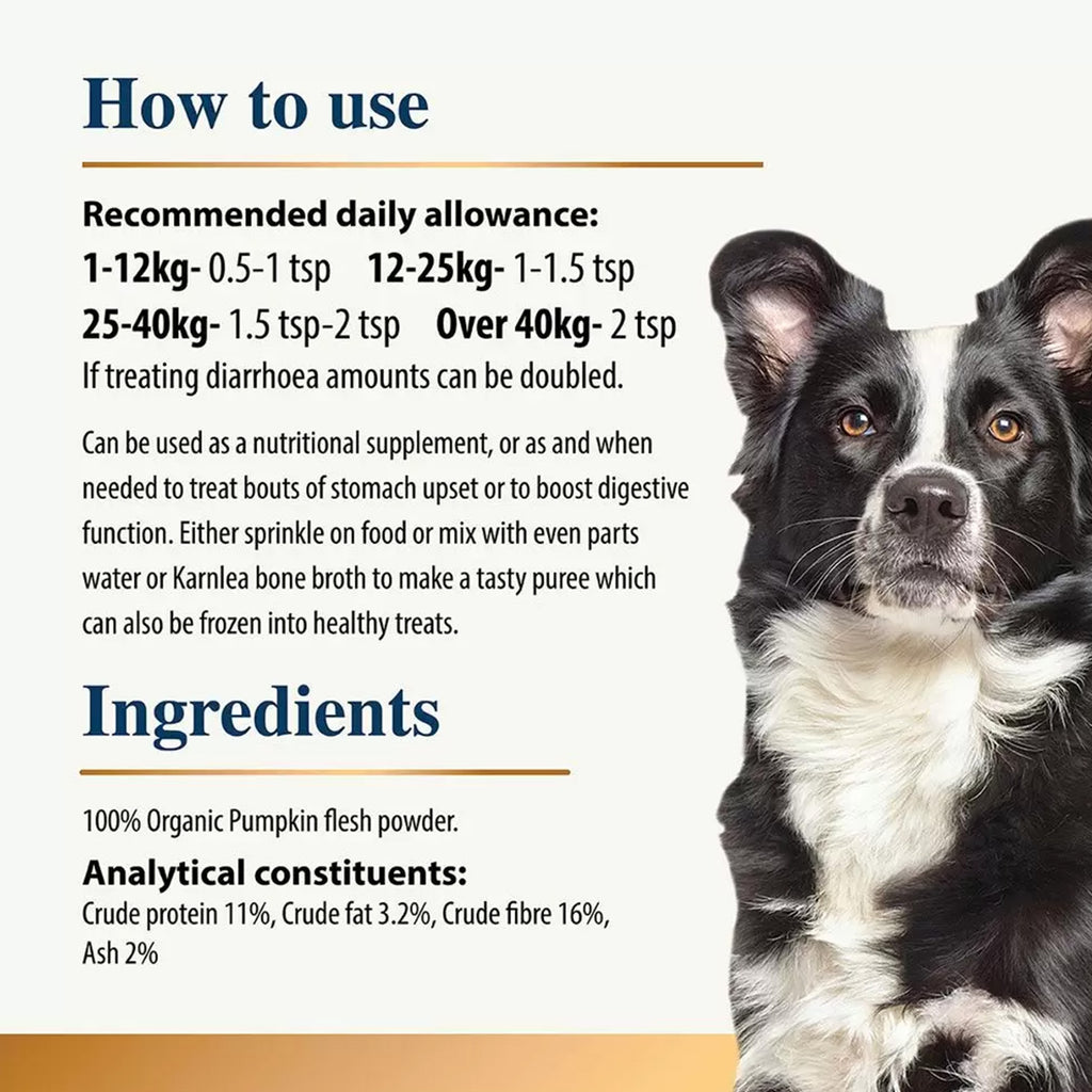 Karnlea Pumpkin Powder for Dogs
