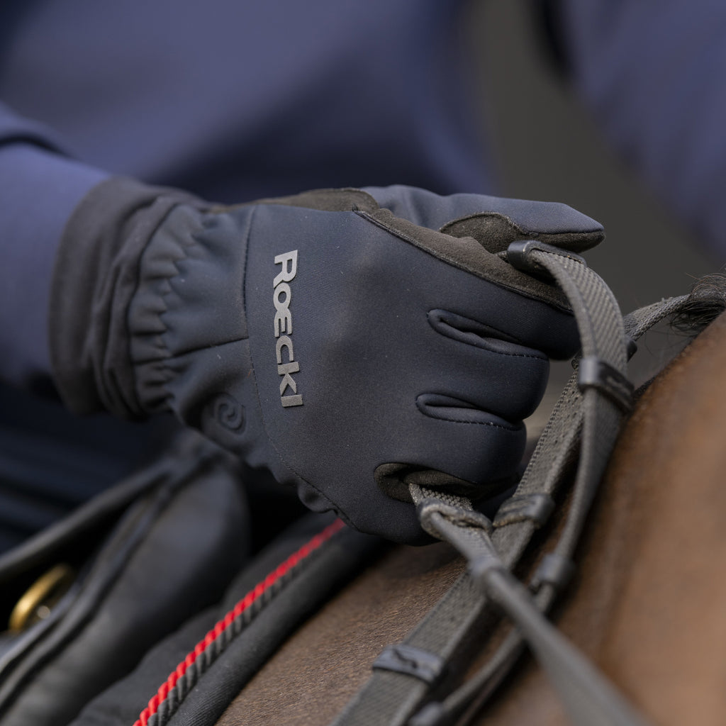 Roeckl Wilber Riding Gloves - Black