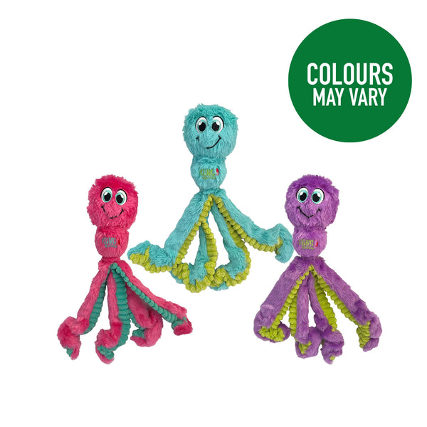 KONG Wubba Octopus Dog Toy  Assorted