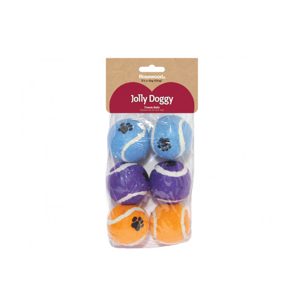 Rosewood Tennis Ball 6 Pack