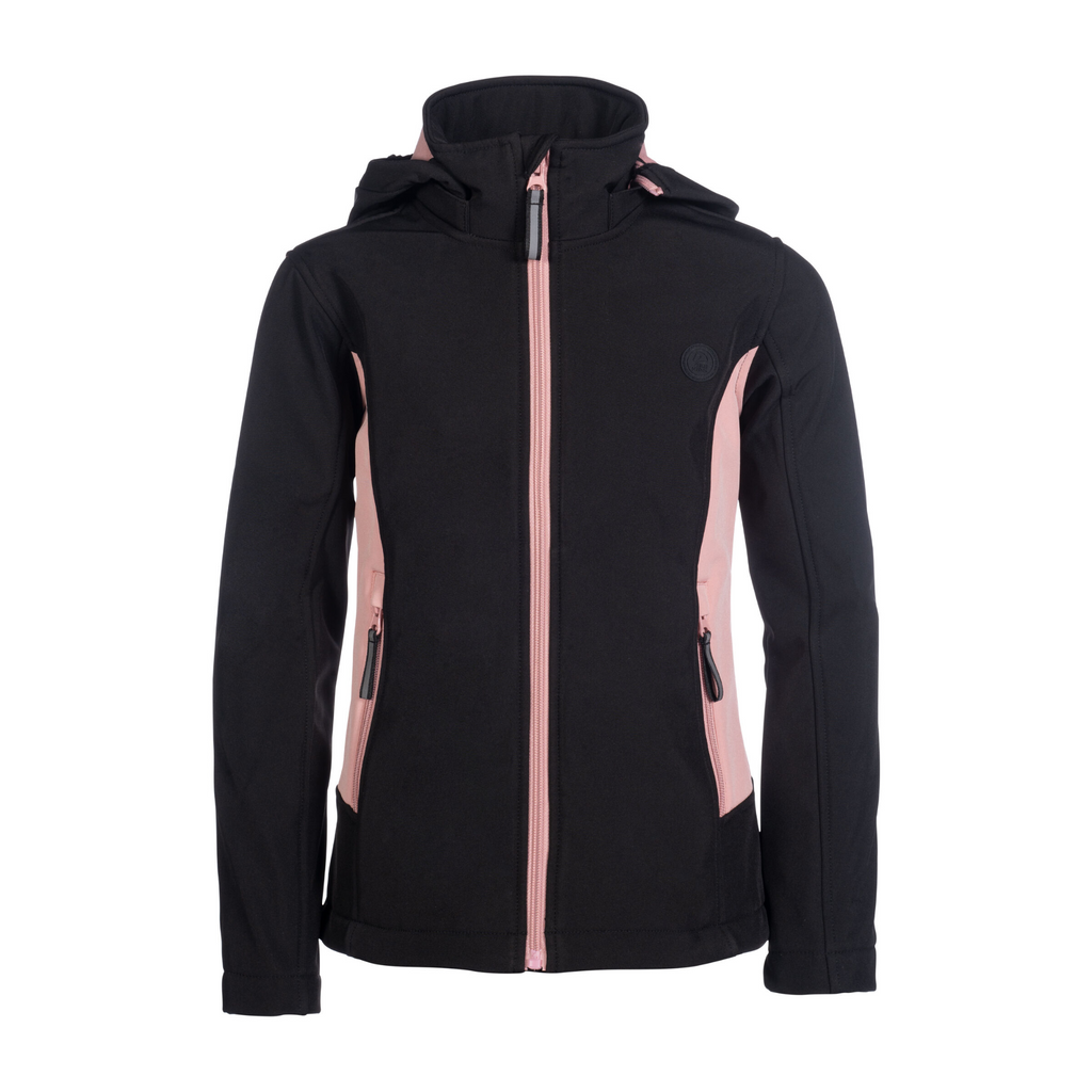 HKM Kids Polly Softshell Jacket - Black