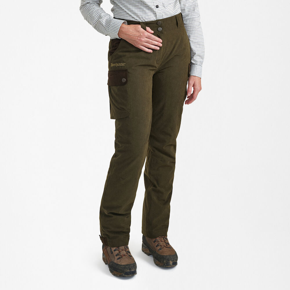 Deerhunter Ladies Eagle Trousers - Tarmac Green