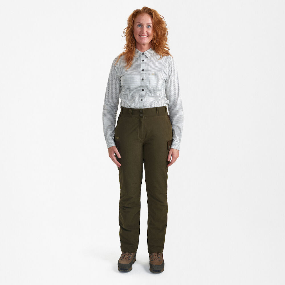 Deerhunter Ladies Eagle Trousers - Tarmac Green