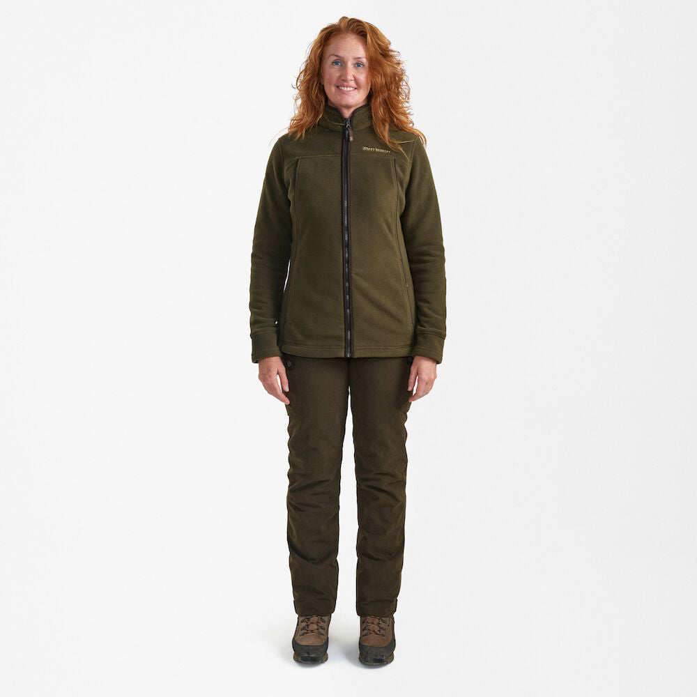 Deerhunter Ladies Eagle Fleece Jacket - Tarmac Green