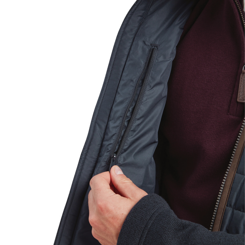 Schoffel Mens Cottesmore Hybrid Jacket - Petrol Blue