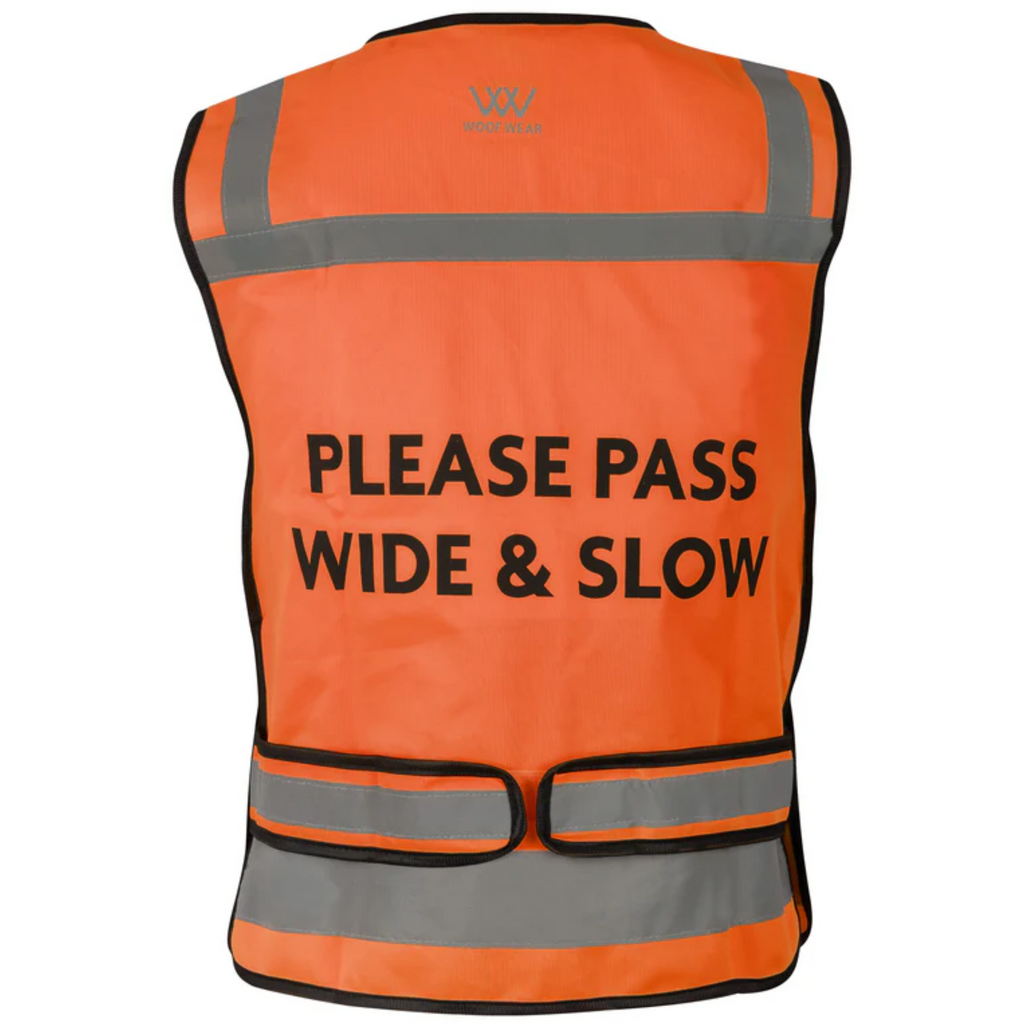 Woof Wear Junior Hi Vis Riding Vest - Orange