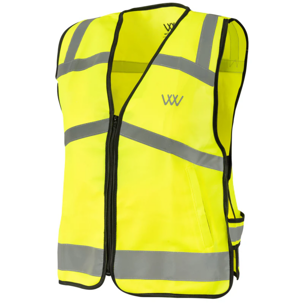 Woof Wear Adults Hi Vis Riding Vest - Yellow
