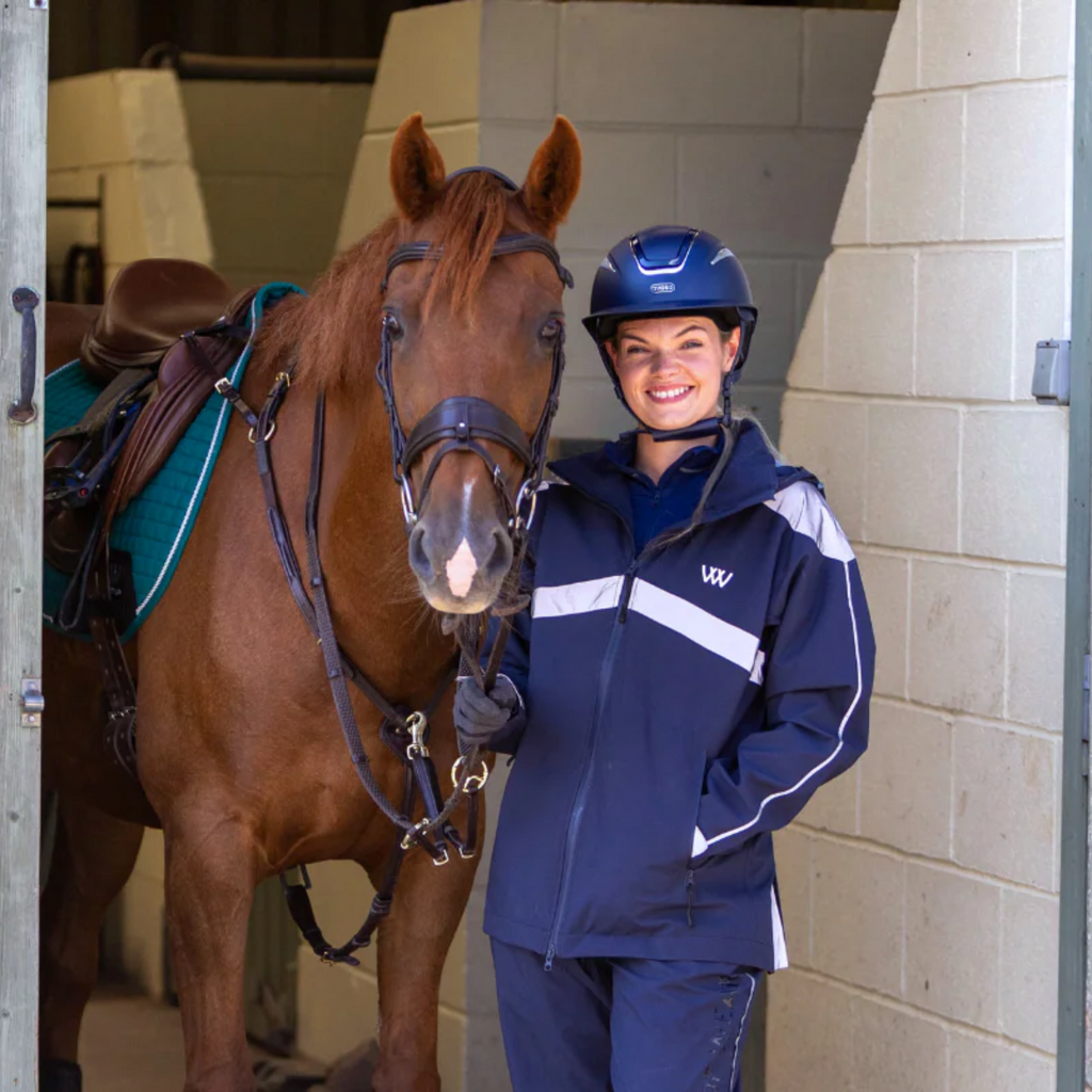 Woof Wear All Season Riding Jacket - Navy