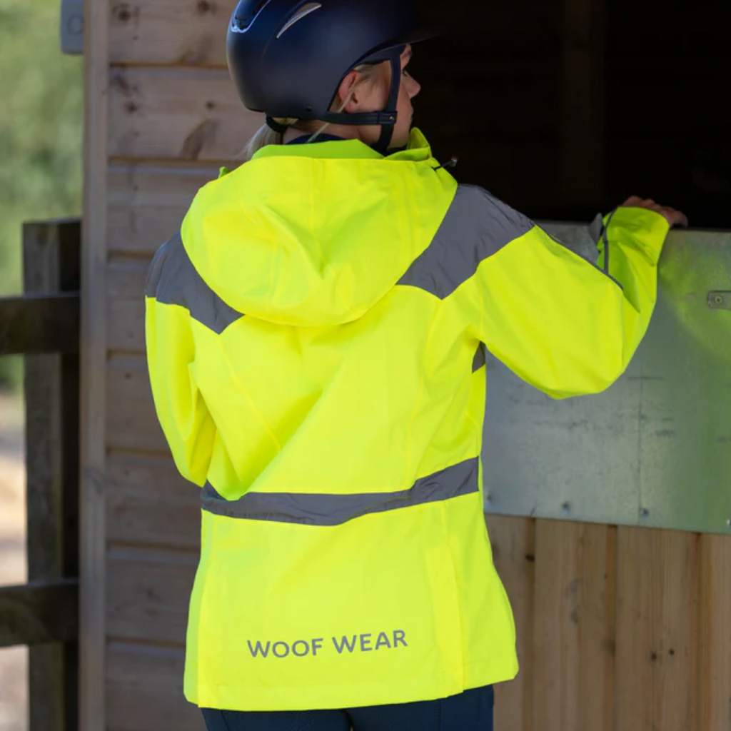 Woof Wear All Season Riding Jacket - Yellow