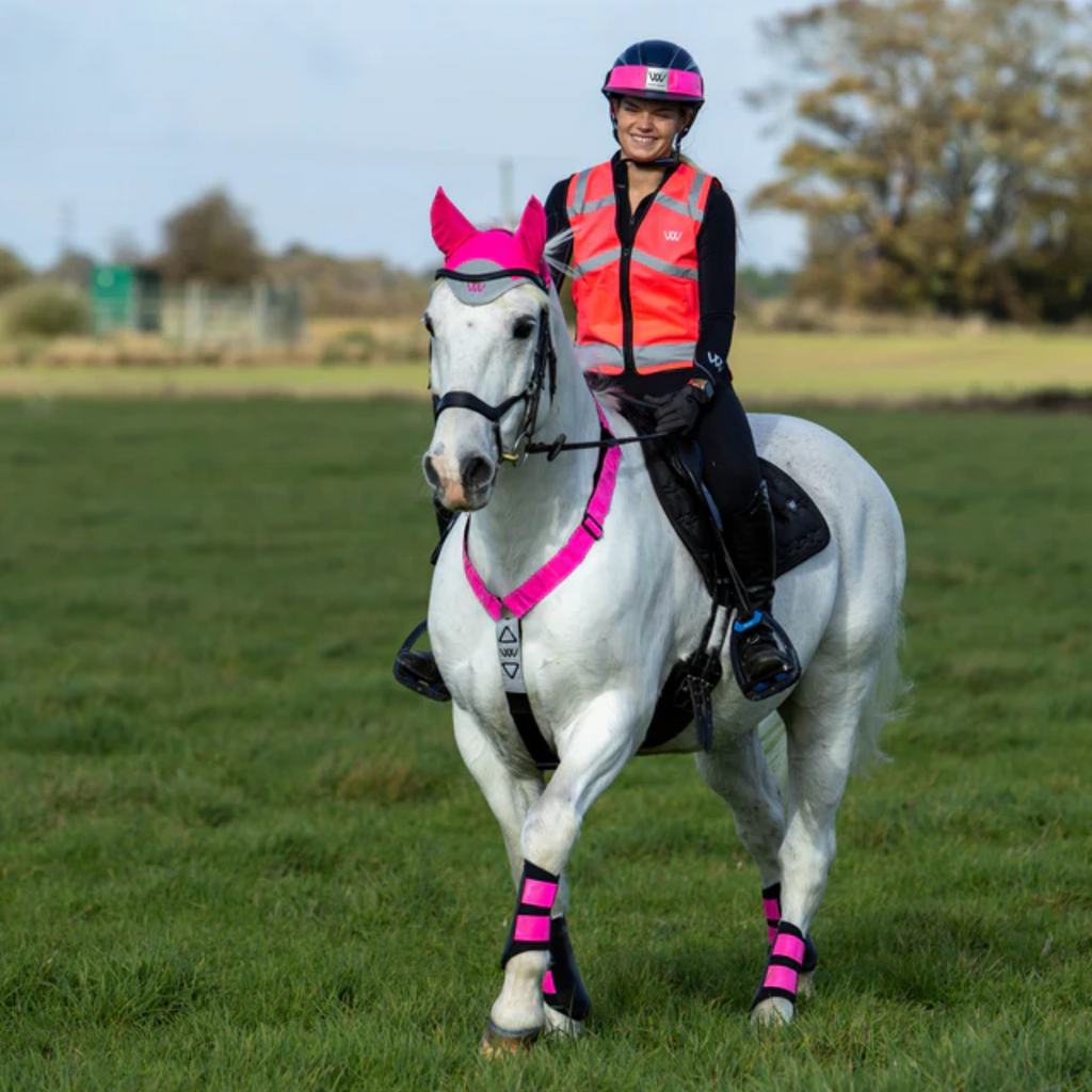 Woof Wear Reflective Club Boots - Pink