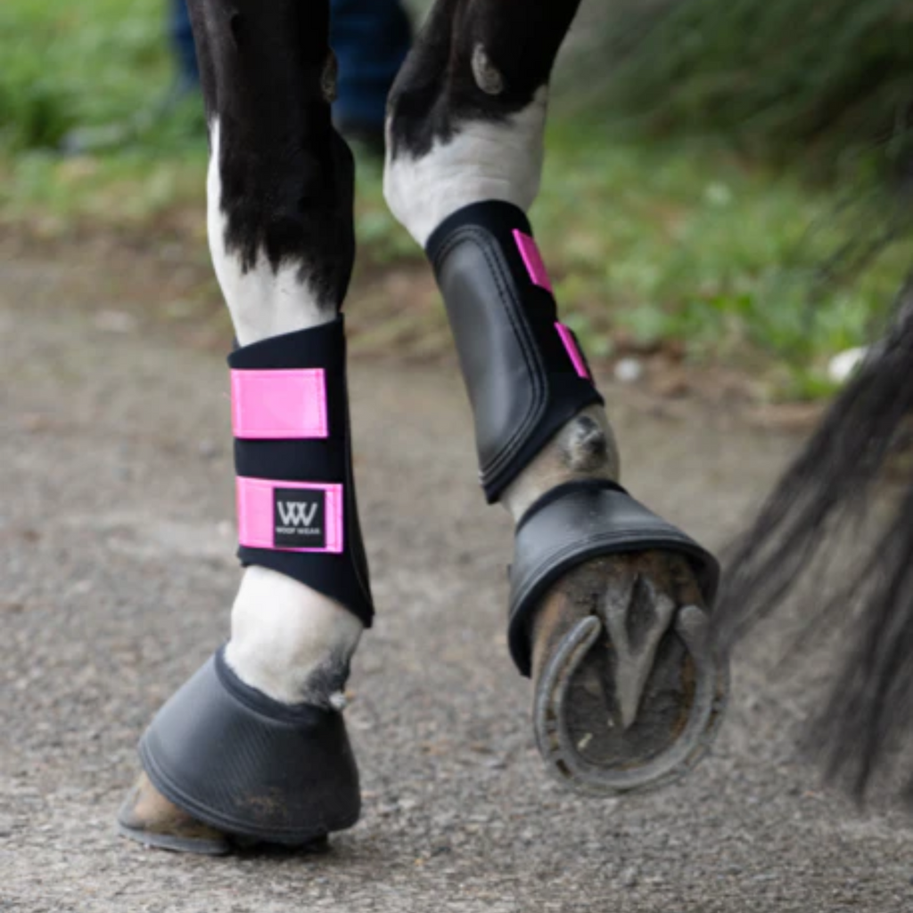 Woof Wear Reflective Club Boots - Pink