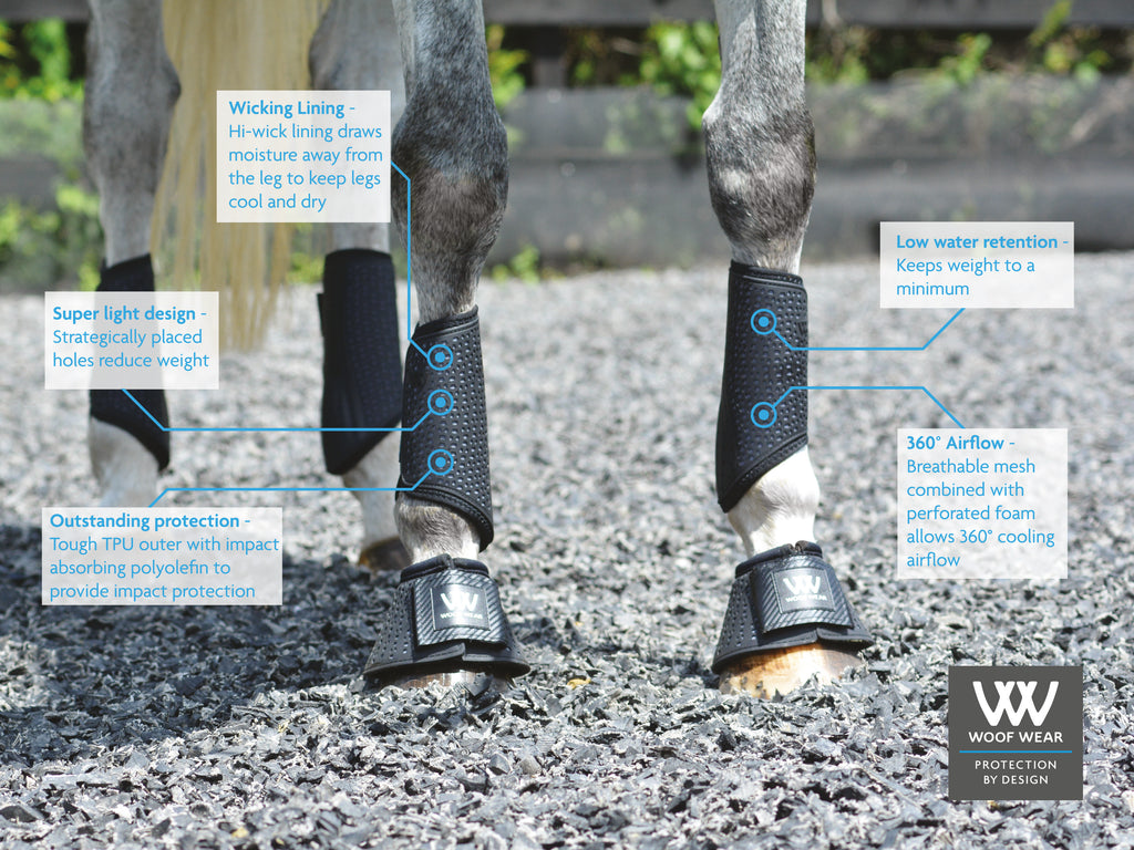 Woof Wear I Vent Hybrid Bushing Boots - Black/Steel