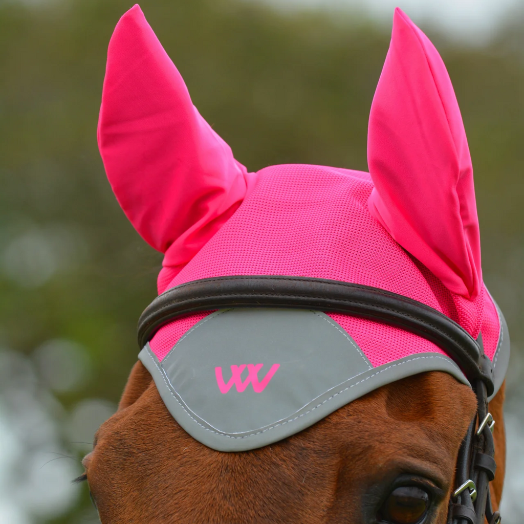 Woof Wear Hi Vis Fly Veil - Pink