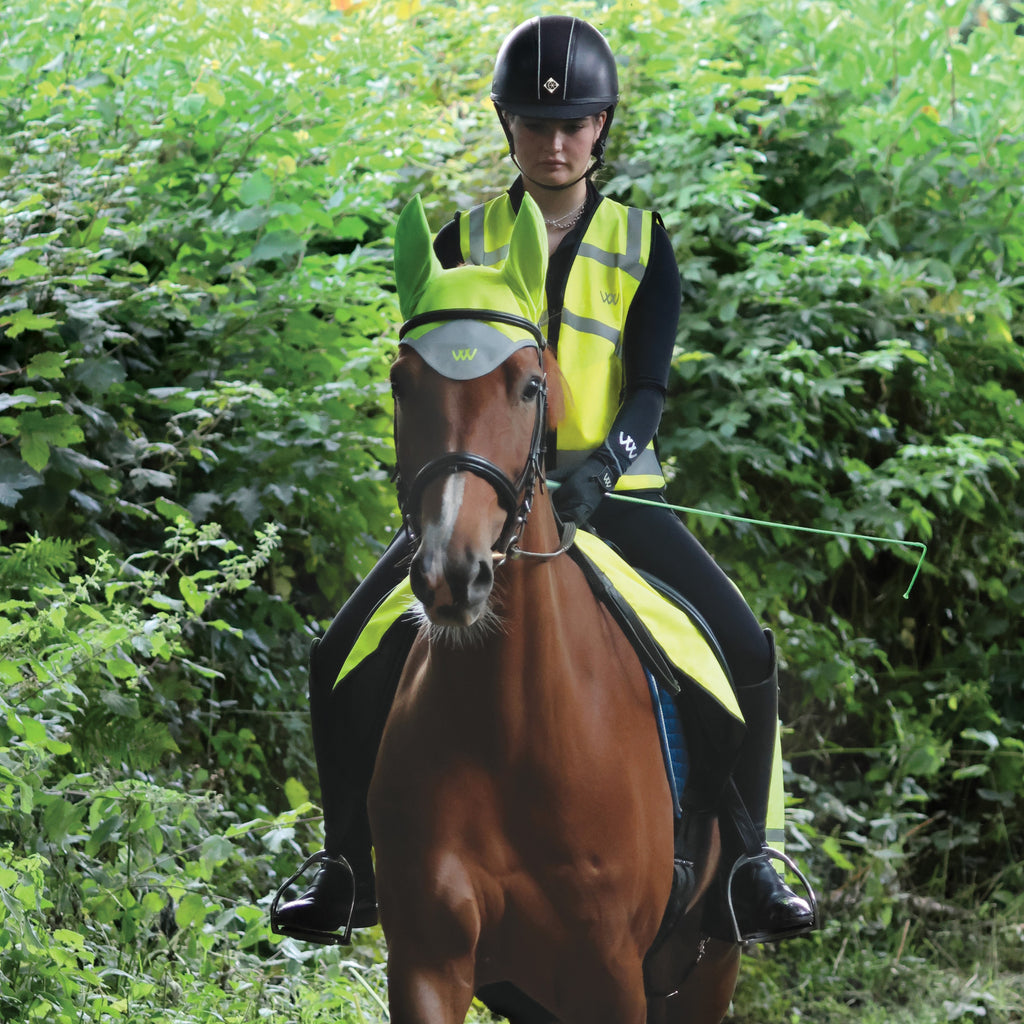 Woof Wear Hi Vis Fly Veil - Yellow