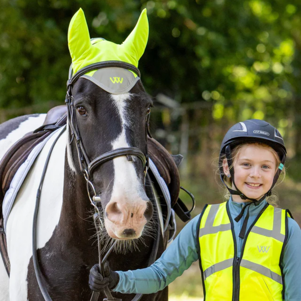 Woof Wear Hi Vis Fly Veil - Yellow