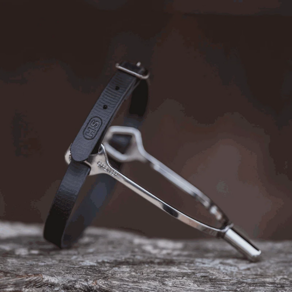 Sprenger Biothane 45cm Spur Straps - Black