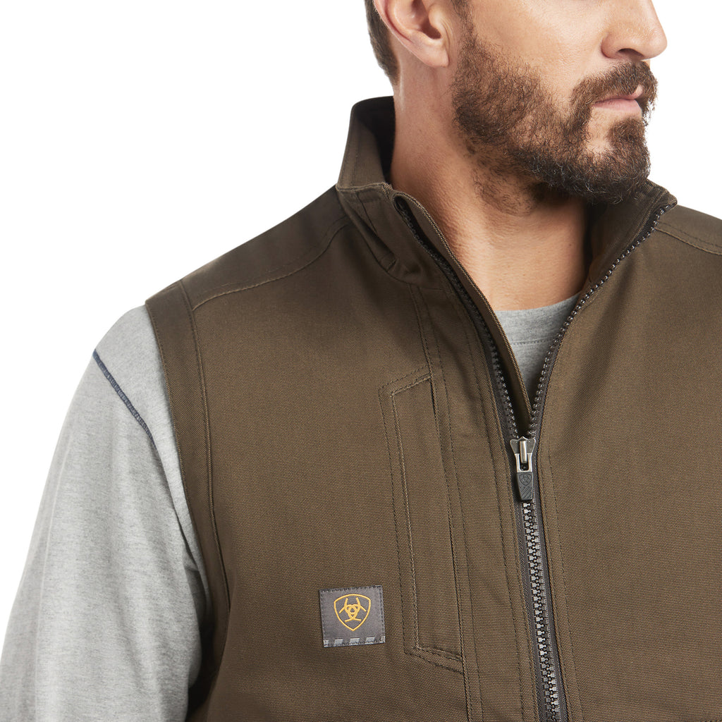 Ariat Mens Rebar Duracanvas Vest - Wren