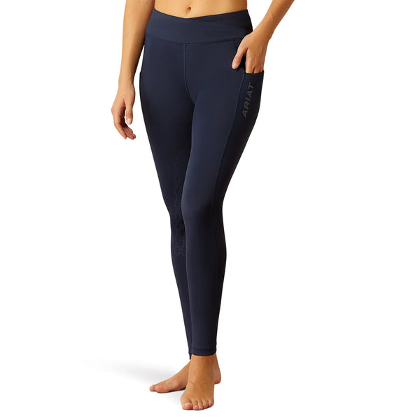 Ariat Ladies Avail 2.0 Half Grip Tights - Navy