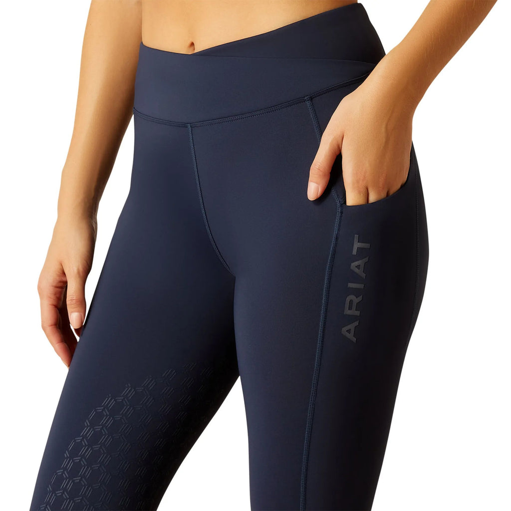 Ariat Ladies Avail 2.0 Half Grip Tights - Navy