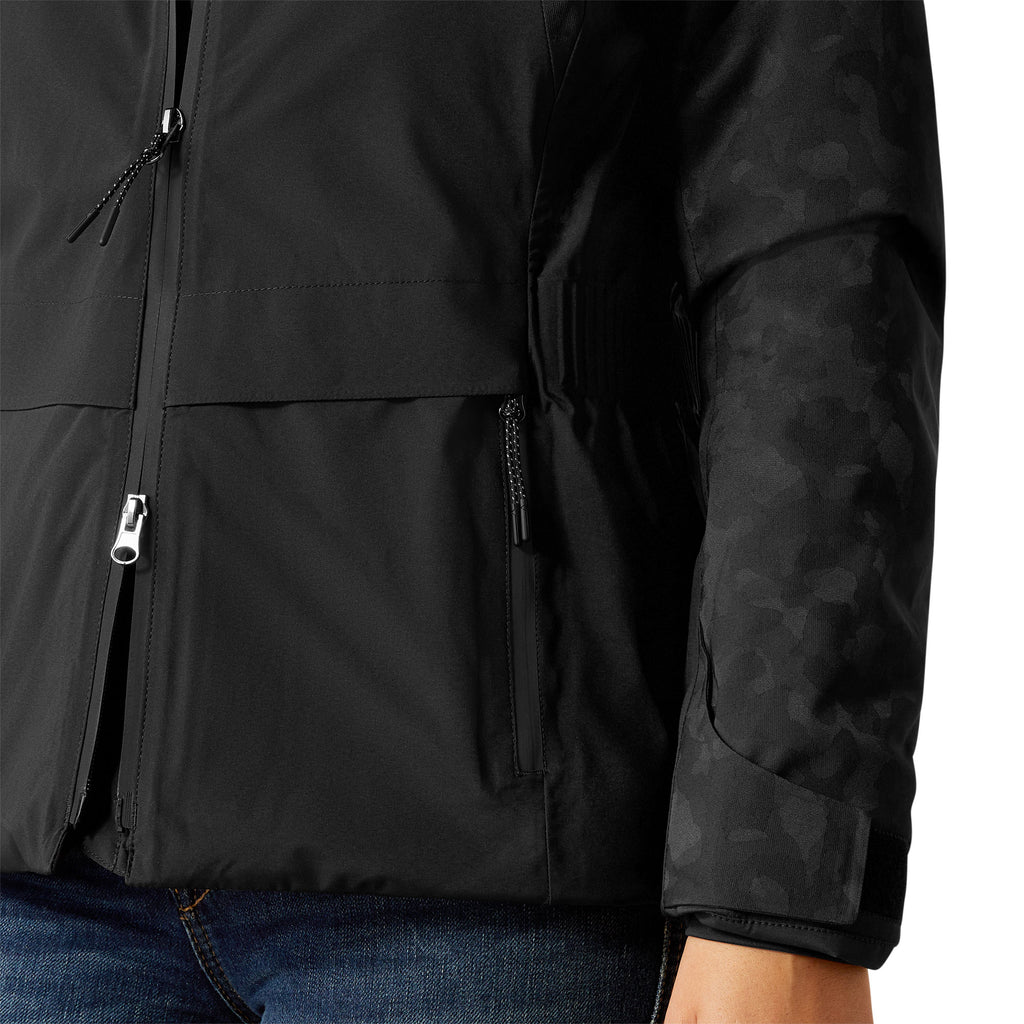 Ariat Ladies Valor 2.0 H20 Waterproof Jacket - Black