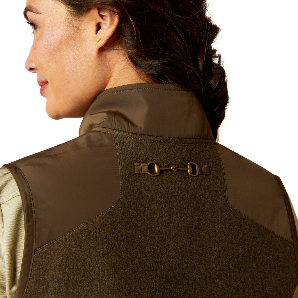 Ariat Ladies Millbrae Vest - Earth