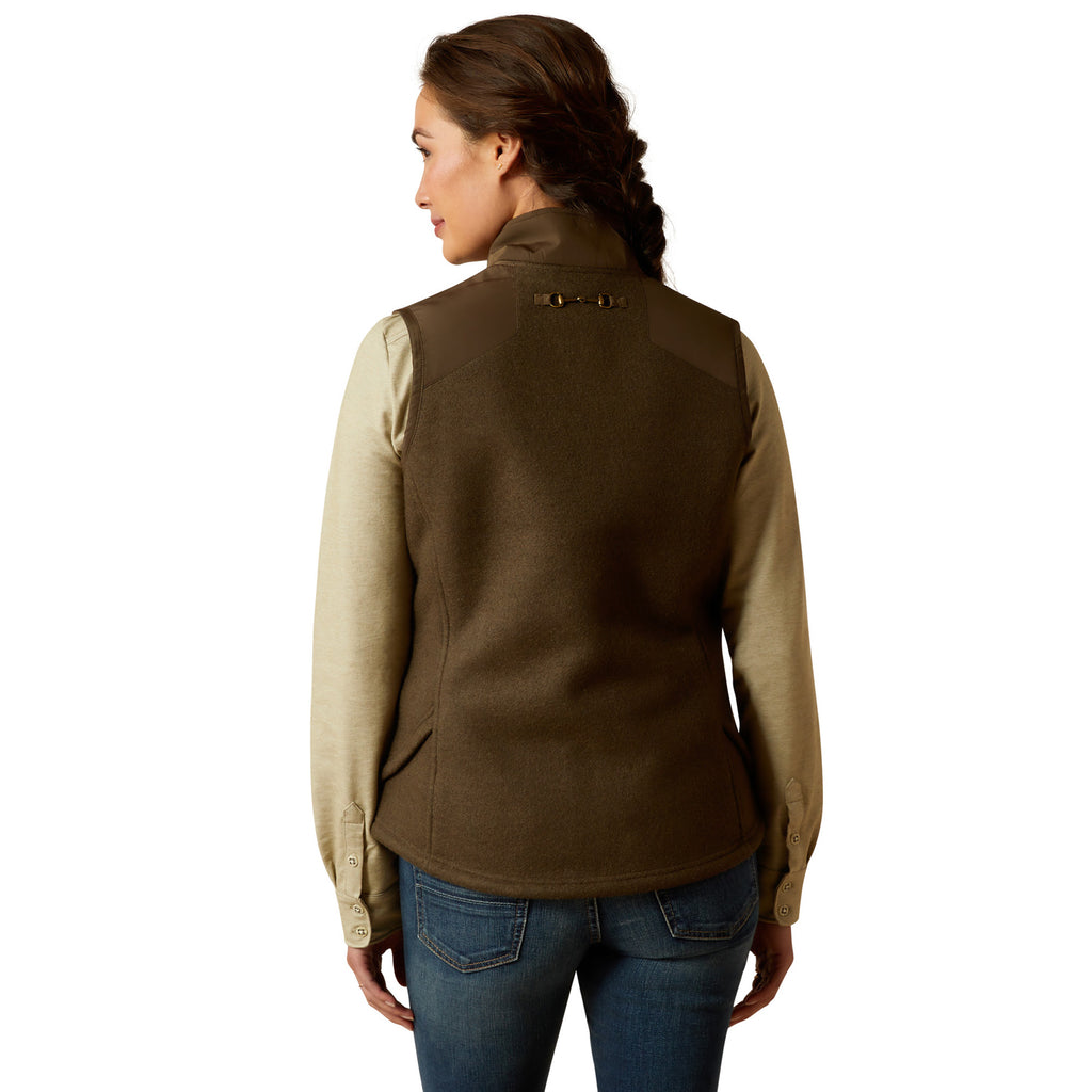 Ariat Ladies Millbrae Vest - Earth