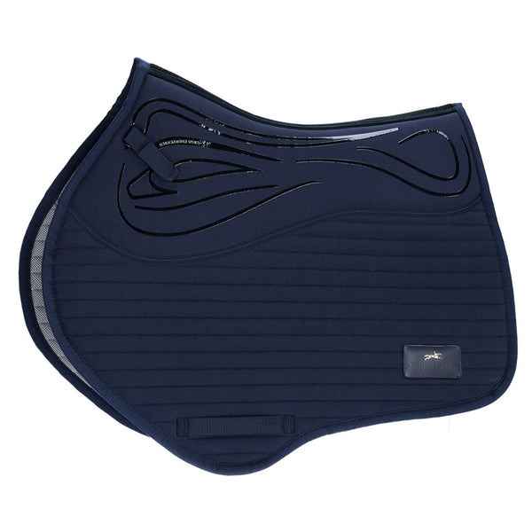 Schockemohle Air Sporty Jumping Saddle Pad - Dark Blue