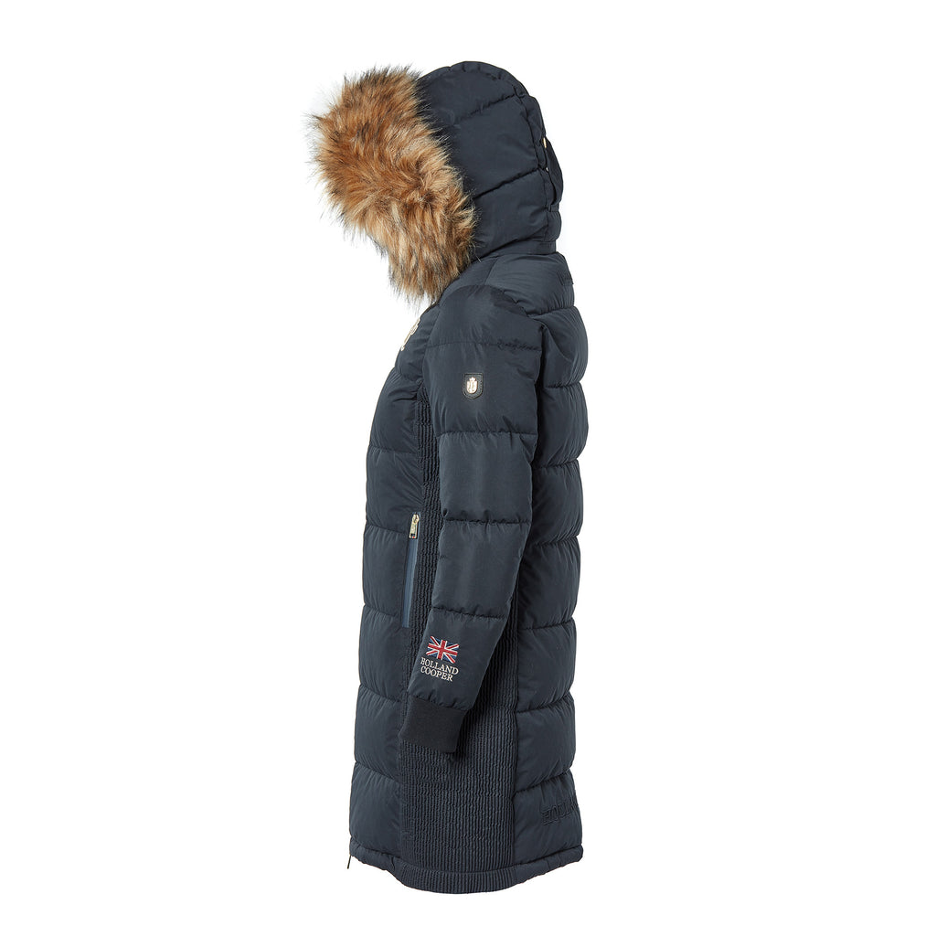 Holland Cooper Team Padded Coat - Ink Navy