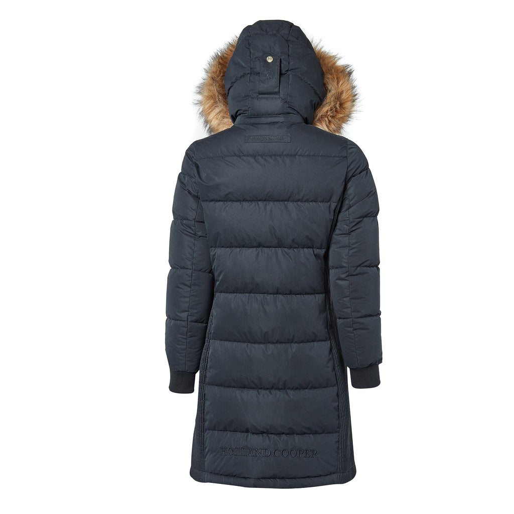 Holland Cooper Team Padded Coat - Ink Navy