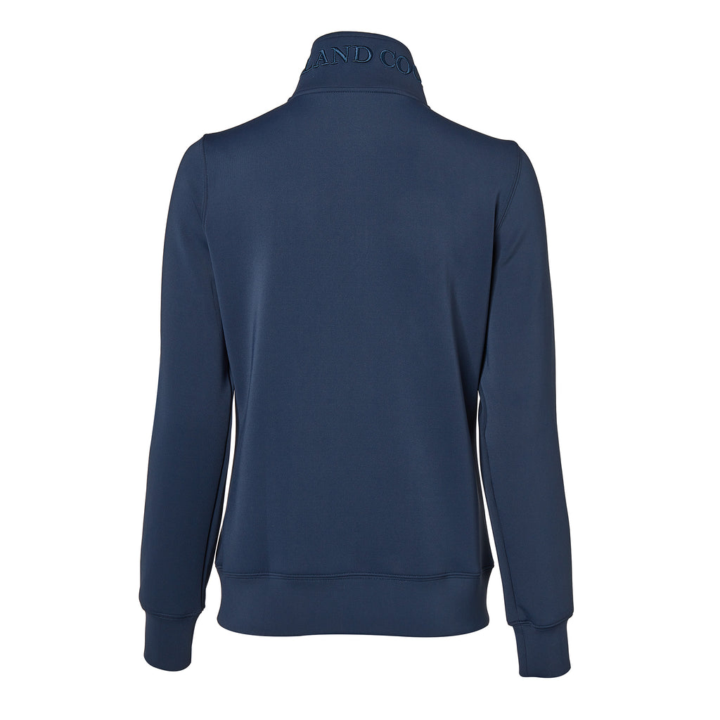 Holland Cooper Training Henley Sweater - Ink Navy