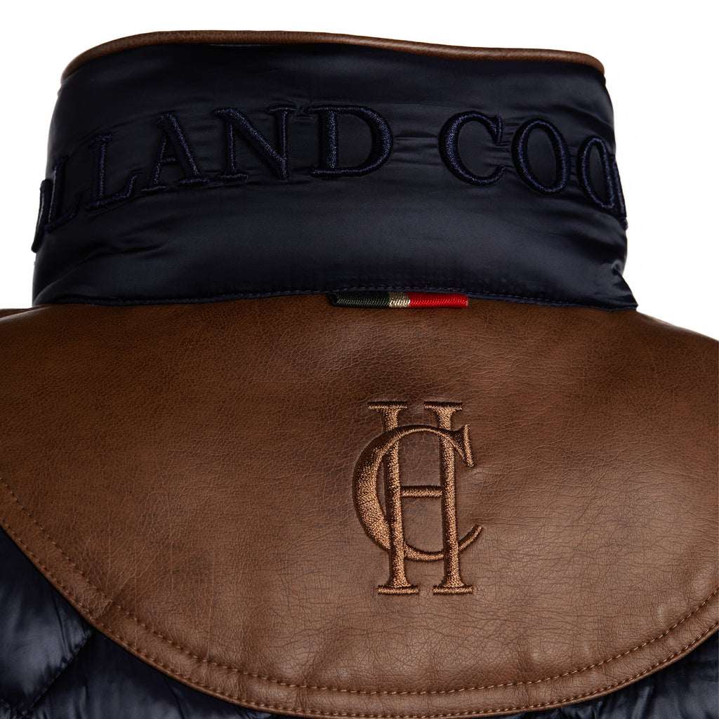 Holland Cooper Classic Diamond Quilt Jacket - Ink Navy