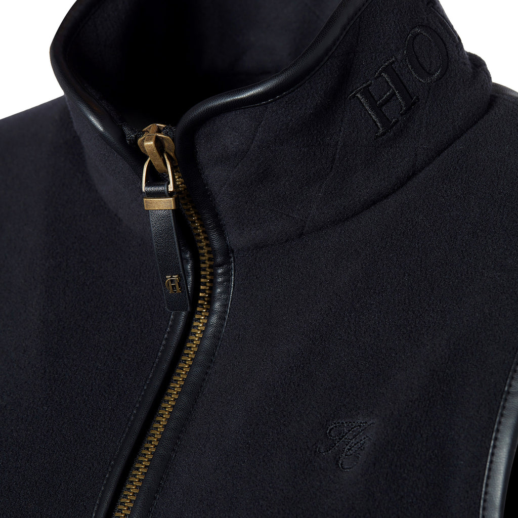 Holland Cooper Country Fleece Gilet - Black