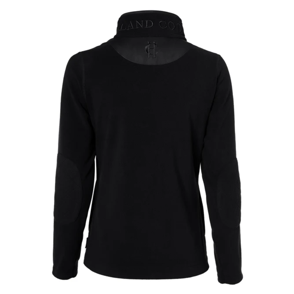 Holland Cooper Country Fleece Quarter Zip - Black