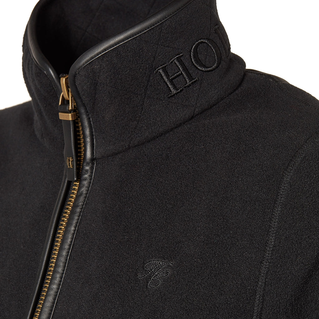 Holland Cooper Country Fleece Quarter Zip - Black