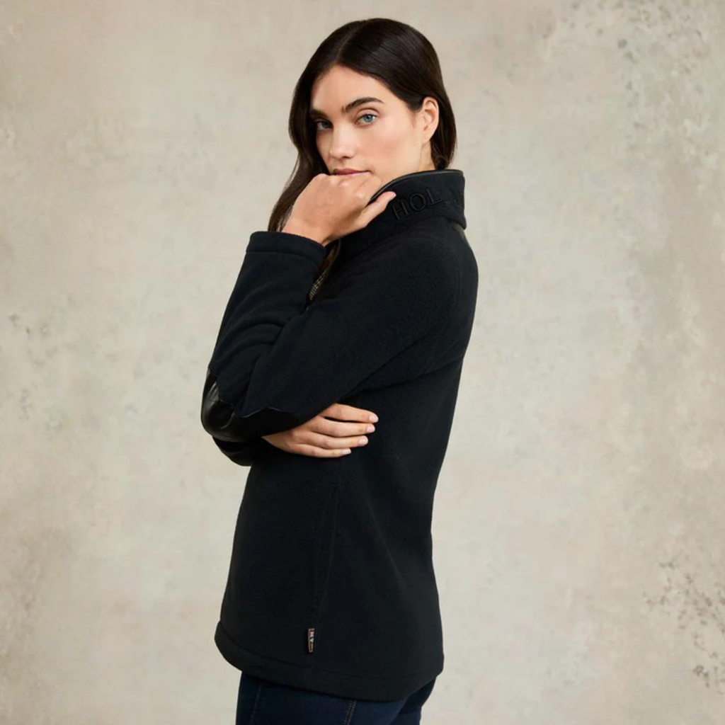 Holland Cooper Country Fleece Jacket - Black