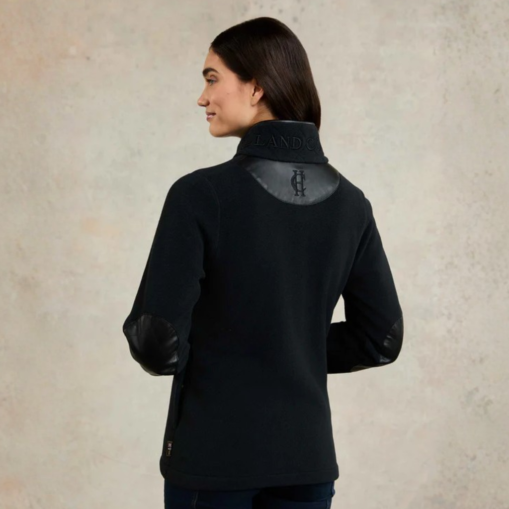 Holland Cooper Country Fleece Jacket - Black